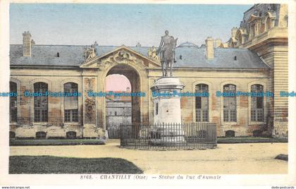 R138834 Chantilly. Oise. Statue du Duc dAumale. Precy sur Oise