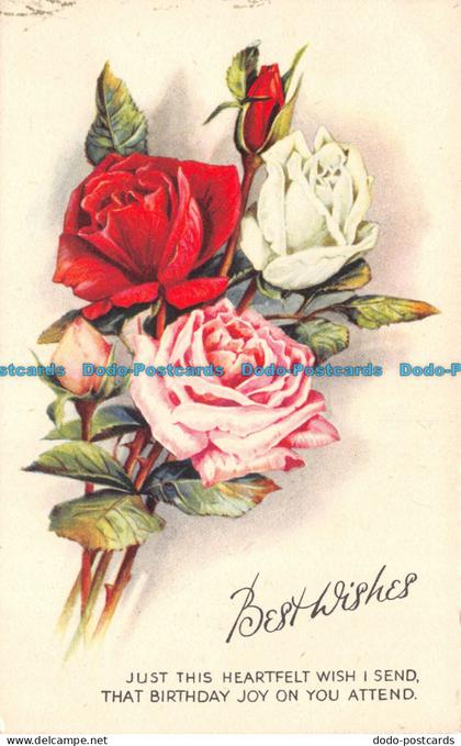 R139457 Best Wishes. Just this Heartfelt Wish I send