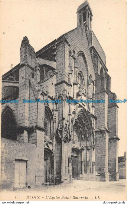 R145662 Blois. L Eglise Saint Saturnin. LL. No 155