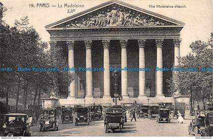 R149506 Paris. The Madeleine Church. No 19