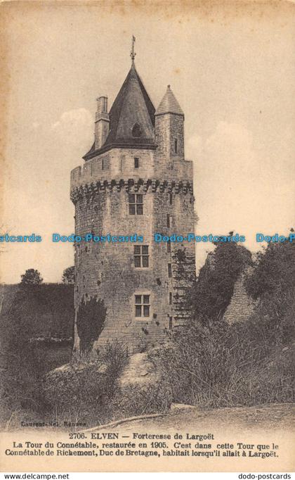 R150348 Elven. Forteresse de Largoet