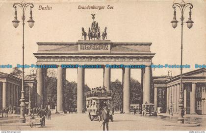 R156150 Berlin. Brandenburger Tor. Schnabel