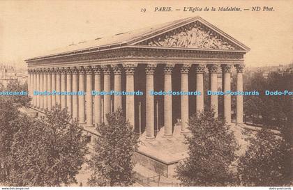 R205891 19 Paris LEglise de la Madeleine ND Phot