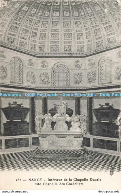 R212393 181 Nancy Interieur de la Chapelle Ducale dite Chapelle des Cordeliers R