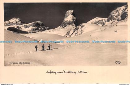 R267324 Torsaule Hochkonig Aufstieg zum Hochkonig Cosy Arthurhaus P Muhlbach am
