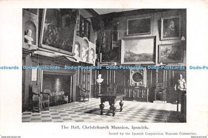 R281276 The Hall Christchurch Mansion Ipswich Issued by the Ipswich Corporation