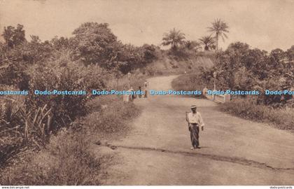 R320233 Kamerun Strasse in Duala Westafrikanische Pflanzungsgesellschaft Victori