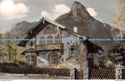 R351528 Oberammergau Rotkappchen Haus Passionsspieldorf Oberammergau Lichtbild V