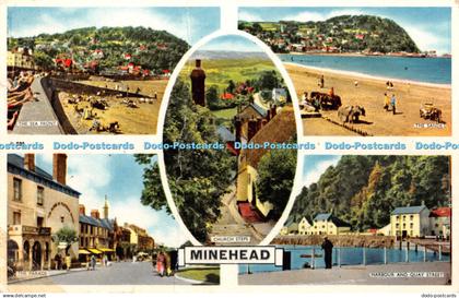 R365268 Minehead The Sea Front The Sands Church Steps Blackmore Minehead Series