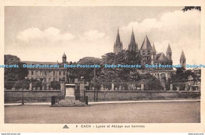 R370060 CAP 4 Caen Lycee et Abbaye aux hommes Arts Photomecaniques