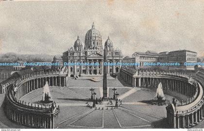 R391844 Citta del Vaticano Piazza an Pietro La Basilica e il Vaticano Enrico Ver