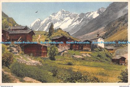 R429863 A 4759 Eisten in Lotschen Sattelhorn Schienhorn E Gyger