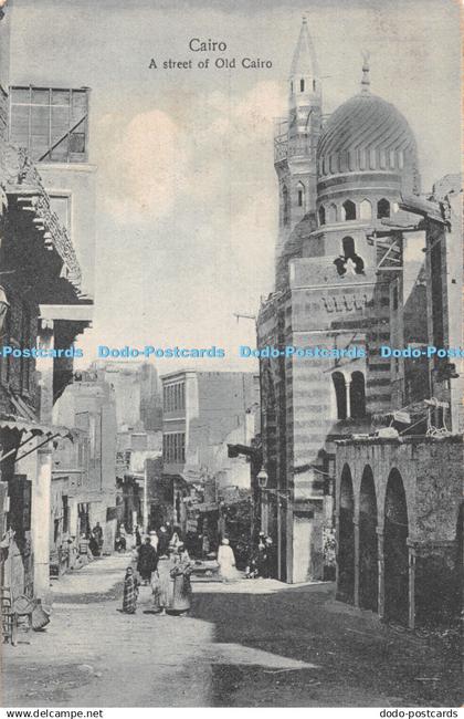 R431986 Cairo A street of Old Cairo The Cairo Postcard Trust