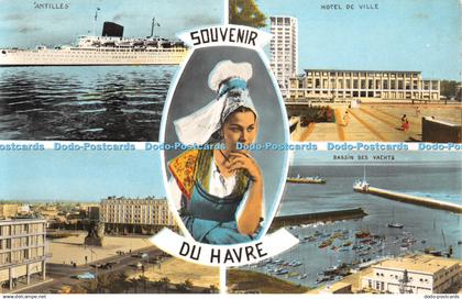 R440172 Souvenir du Havre 1581 Le Havre Arts Photomecaniques Multi View