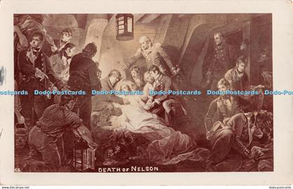 R466889 Death of Nelson Postcard
