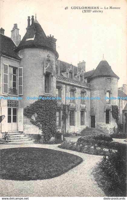 R475365 48 Coulommiers Le Manoir XIII siecle J Bourgogne