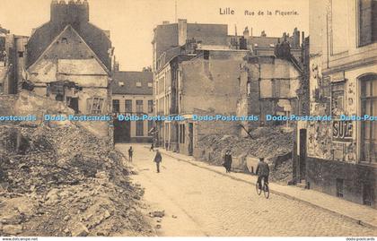 R475894 Lille Rue de la Piquerie Edition Maurice Dupriez Lille Censure a Lille 1