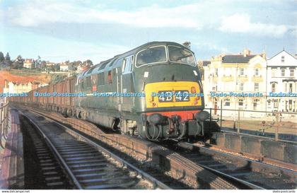 R483300 Warship No D 837 Ramillies passing through Oxford Publishing Dawlish War