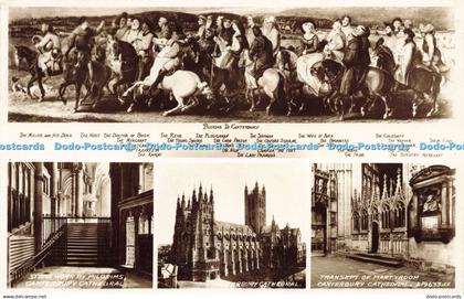 R609570 Pilgrims to Canterbury Steps Worn by Pilgrims Canterbury Cathedral Trans