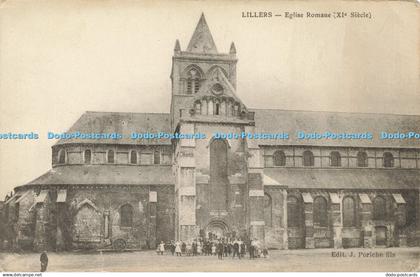 R613634 Lillers Eglise Romane XIe Siecle J Poriche fils Etablissements Franco Be