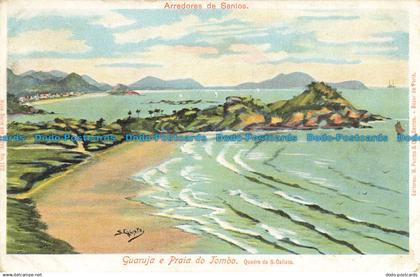 R644743 Arredores De Santos. Guaruja e Praia do Tombo. M. Pontes. Nova Serie em