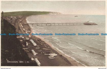 R668944 I. W. Sandown Bay. Postcard