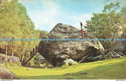 R682546 Borrowdale. The Bowder Stone. 1967