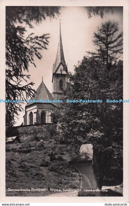 R692533 Sommerfrische Tamsweg. Salzburg. St. Leonhardikirche. P. Ledermann. RP