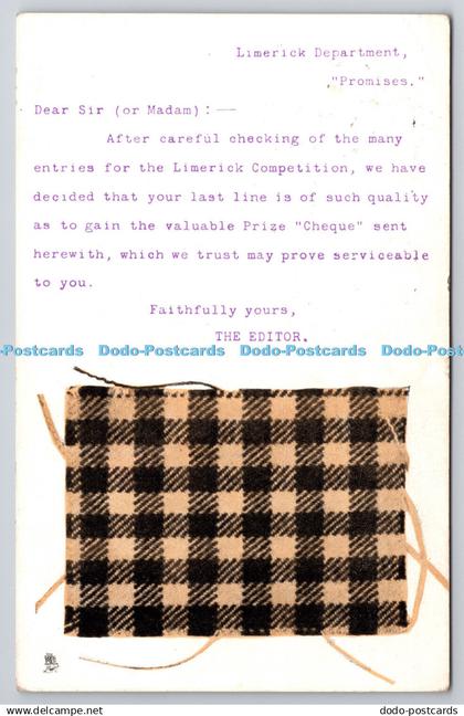 R751467 Letter Limerick Department Promises Raphael Tuck and Sons Limerick Postc