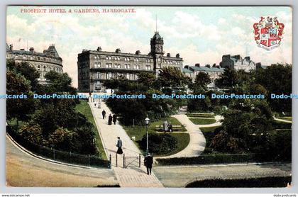 R768752 Harrogate Prospect Hotel and Gardens Max Ettlinger Harrogate Series 1098