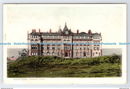 R777903 Newquay Headland Hotel Pictorial Stationery London Aquarelle PM Newquay