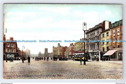 R778556 Stockton on Tees General View of market Place Tyler Boo The Wrench Serie