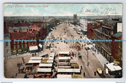 R778613 Stockton on Tees High Street 1904