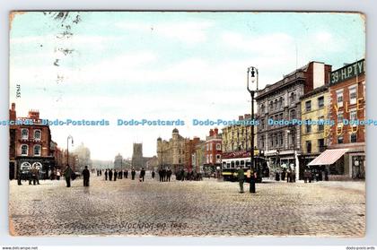 R778614 Stockton on Tees General View of market Place Tyler Boo The Wrench Serie