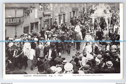 R780008 Godiva Procession Jackson Postcard