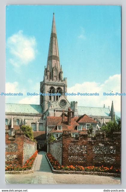 R780807 Chichester. The Cathedral. Chichester Cathedral From St. Richard Walk. 1