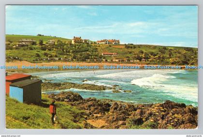 R782827 Berwickshire Coldingham Sands Printed in Great Britain