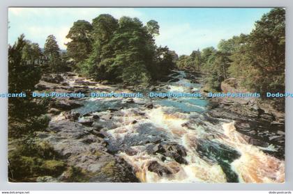 R783738 Killin The Falls of Dochart Printed in Great Britain