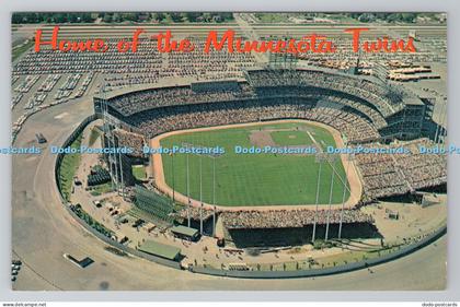 R786254 Bloomington Minnesota Metropolitan Stadium Aerial View Plastichrome by C