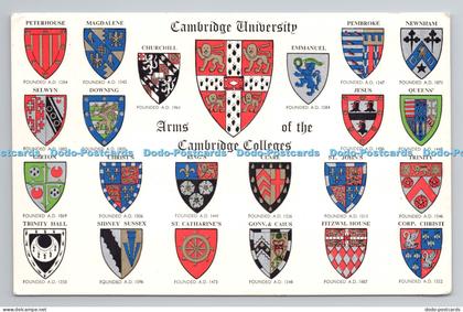 R786657 Cambridge University Arms of the Cambridge Colleges J Salmon Sevenoaks E