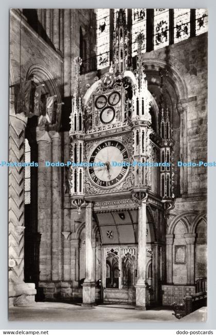R786835 Durham Cathedral The Clock John R Edis Durham