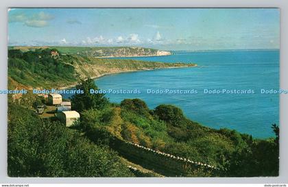 R787044 Swanage. Two Bays. Dorset Resort in Swanage Bay. Plastichrome by Colourp