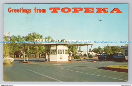 R788104 Greetings From Topeka. Kansas. Forbes Air Force Base. Donna Brinkman Lyn