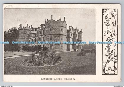 R804211 Salisbury Longford Castle Postcard