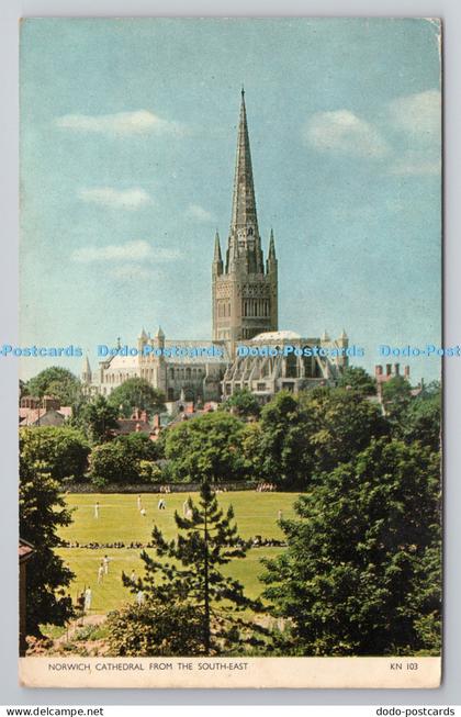 R804558 Norwich Cathedral. From The South East. Jarrold. Norwich. England