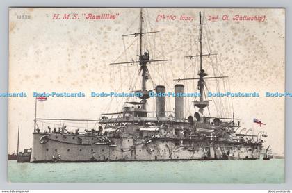 R811636 H M S Ramillies 2nd Cl Battleship