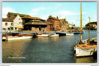 R818063 Weymouth. The Harbour. J. Salmon. Sevenoaks. PM. Weymouth. 1978