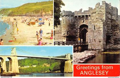 uk7436 greetings from anglesey wales uk