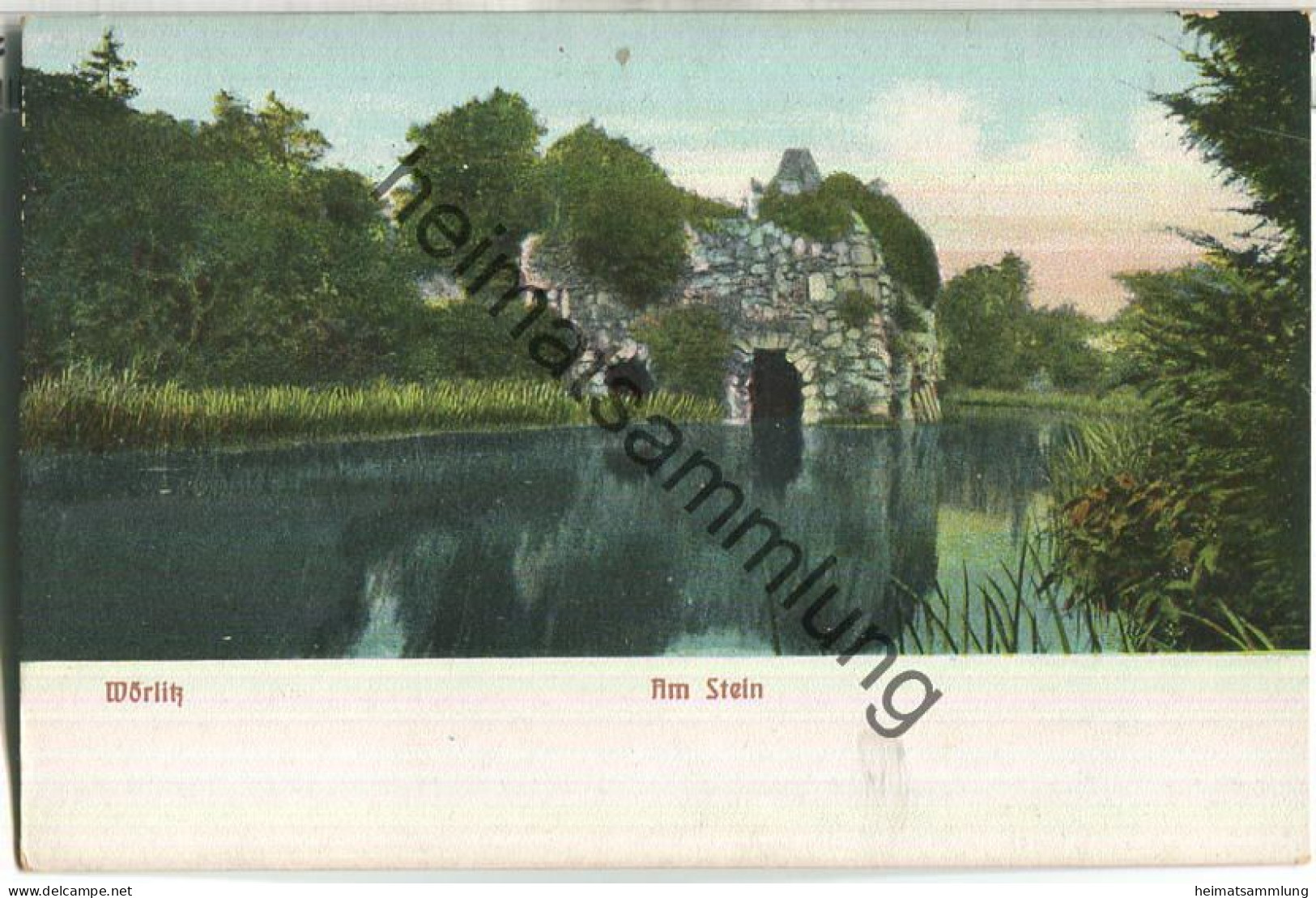 Wörlitz - Am Stein ca. 1910