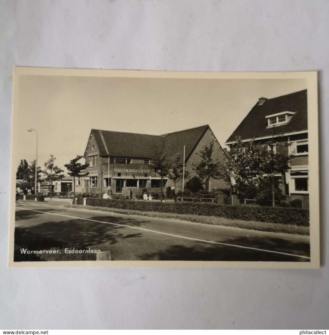 Wormerveer // echte foto // Esdoornlaan (Verenigingsgebouw) 19??
